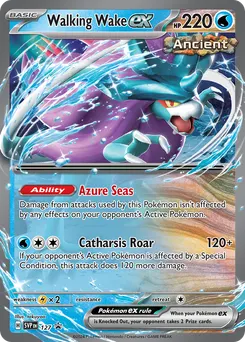Walking Wake ex #127, Scarlet & Violet Black Star Promos