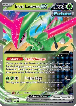 Iron Leaves ex #128, Scarlet & Violet Black Star Promos