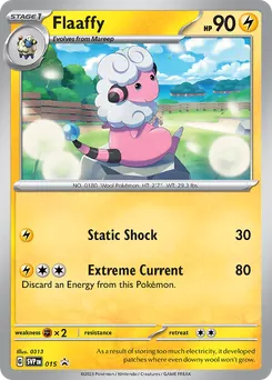Flaaffy #15, Scarlet & Violet Black Star Promos