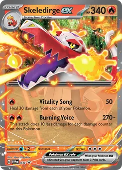 Skeledirge ex #34, Scarlet & Violet Black Star Promos
