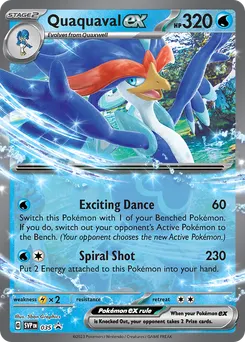 Quaquaval ex #35, Scarlet & Violet Black Star Promos
