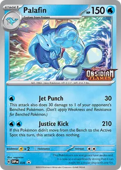 Palafin #36, Scarlet & Violet Black Star Promos