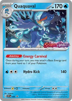 Quaquaval #5, Scarlet & Violet Prerelease-Staff
