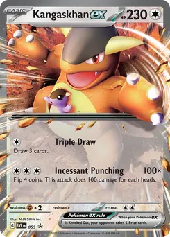 Kangaskhan ex #55, Scarlet & Violet Black Star Promos