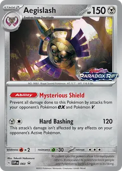 Aegislash #60, Paradox Rift Prerelease-Staff