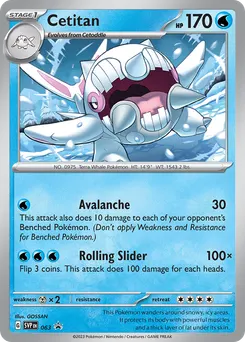 Cetitan #63, Scarlet & Violet Black Star Promos