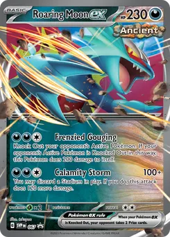 Roaring Moon ex #67, Scarlet & Violet Black Star Promos