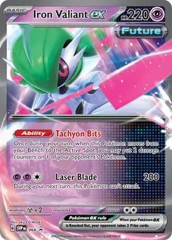 Iron Valiant ex #68, Scarlet & Violet Black Star Promos