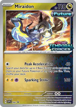 Miraidon #92, Scarlet & Violet Black Star Promos