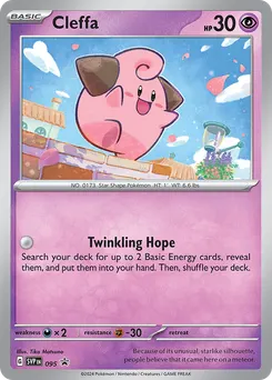 Cleffa #95, Scarlet & Violet Black Star Promos