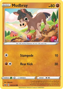 Mudbray #105, Sword & Shield