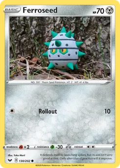 Ferroseed #130, Reverse Foil