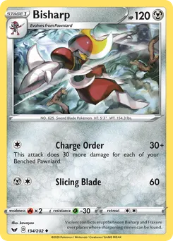 Bisharp #134, Sword & Shield