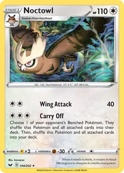 Noctowl #144, Reverse Foil