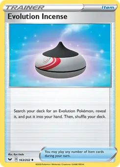 Evolution Incense #163, Sword & Shield