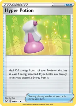 Hyper Potion #166, Sword & Shield