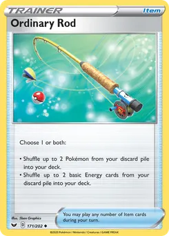 Ordinary Rod #171, Sword & Shield