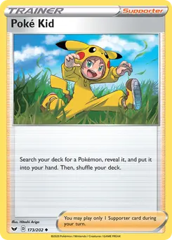 Poké Kid #173, Sword & Shield