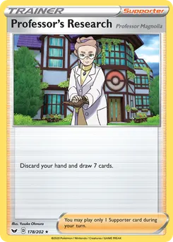 Professor's Research (Professor Magnolia) #178, Sword & Shield