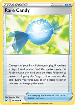 Rare Candy #180, Sword & Shield