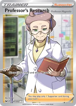 Professor's Research (Professor Magnolia) #201, Sword & Shield