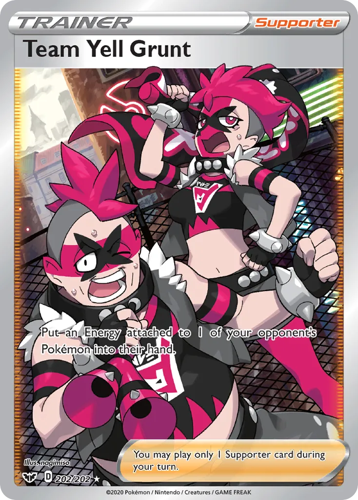 Team Yell Grunt #202, Sword & Shield