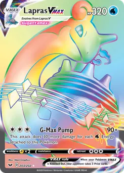 Lapras VMAX #203, Secret