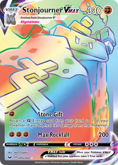 Stonjourner VMAX #205, Secret