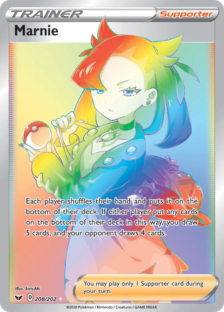Marnie #208, Sword & Shield Secret