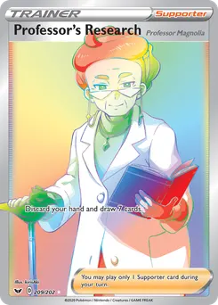 Professor's Research (Professor Magnolia) #209, Sword & Shield