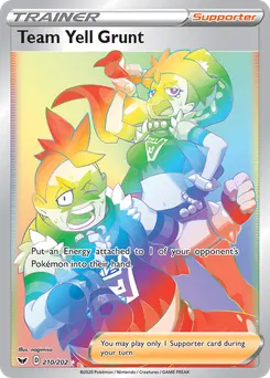 Team Yell Grunt #210, Secret