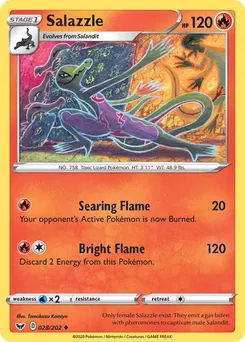 Salazzle #28, Reverse Foil