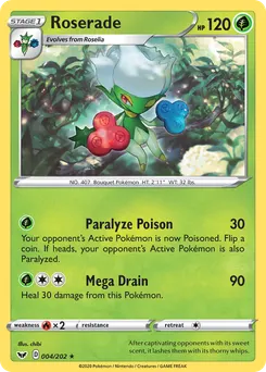 Roserade #4, Reverse Foil