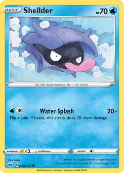 Shellder #40, Reverse Foil