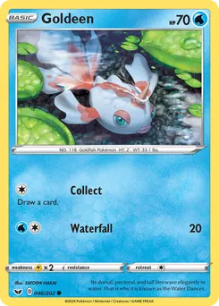 Goldeen #46, Reverse Foil