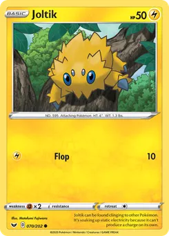 Joltik #70, Sword & Shield