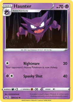 Haunter #84, Reverse Foil
