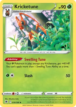 Kricketune #10, Reverse Foil