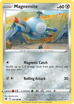 Magnemite #105, Standard