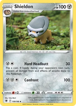 Shieldon #109, Reverse Foil