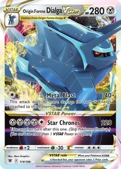 Origin Forme Dialga VSTAR #114, Standard