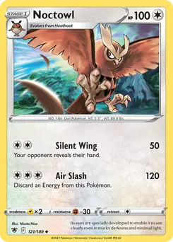 Noctowl #121, Reverse Foil