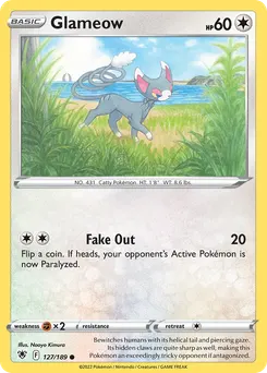 Glameow #127, Reverse Foil