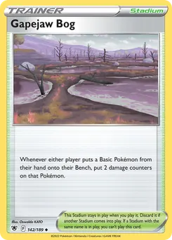 Gapejaw Bog #142, Standard