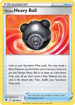 Hisuian Heavy Ball #146, Reverse Foil