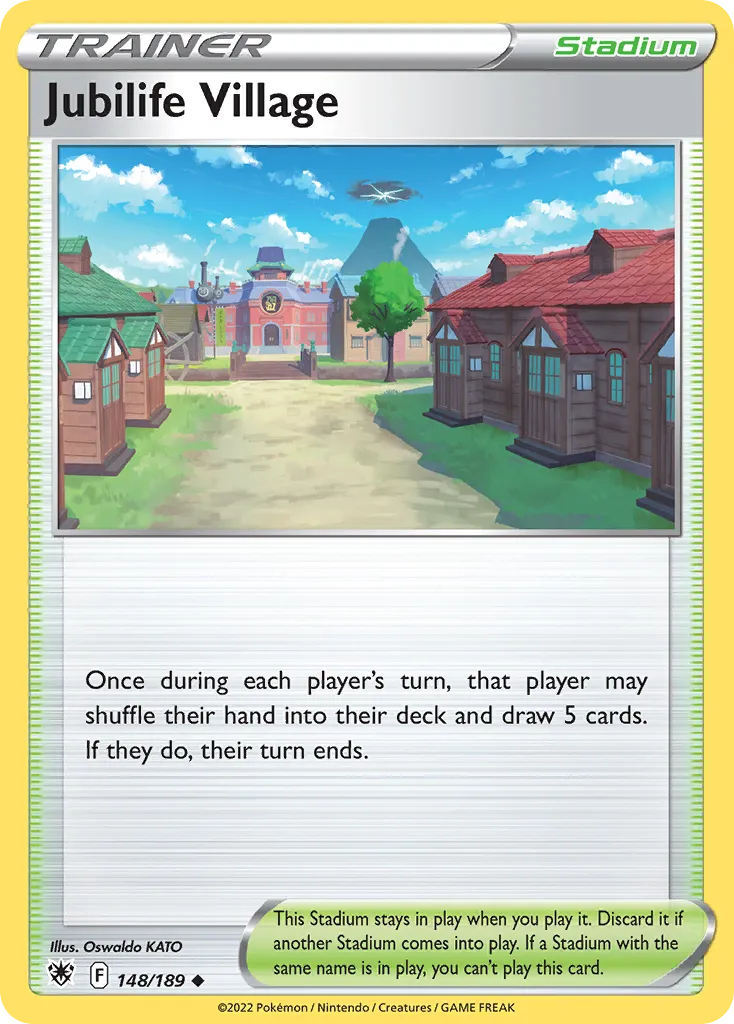 Jubilife Village #148, Astral Radiance Reverse Foil