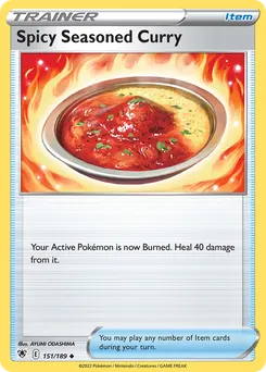 Spicy Seasoned Curry #151, Reverse Foil