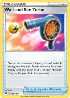 Wait and See Turbo #158, Reverse Foil