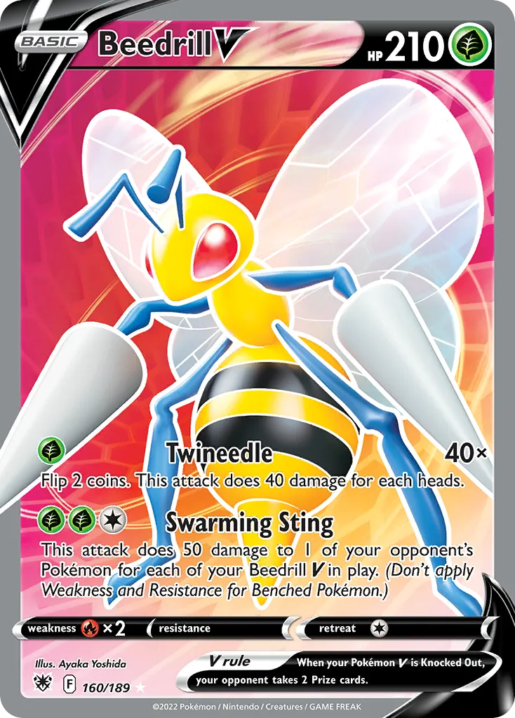 Beedrill V #160, Astral Radiance