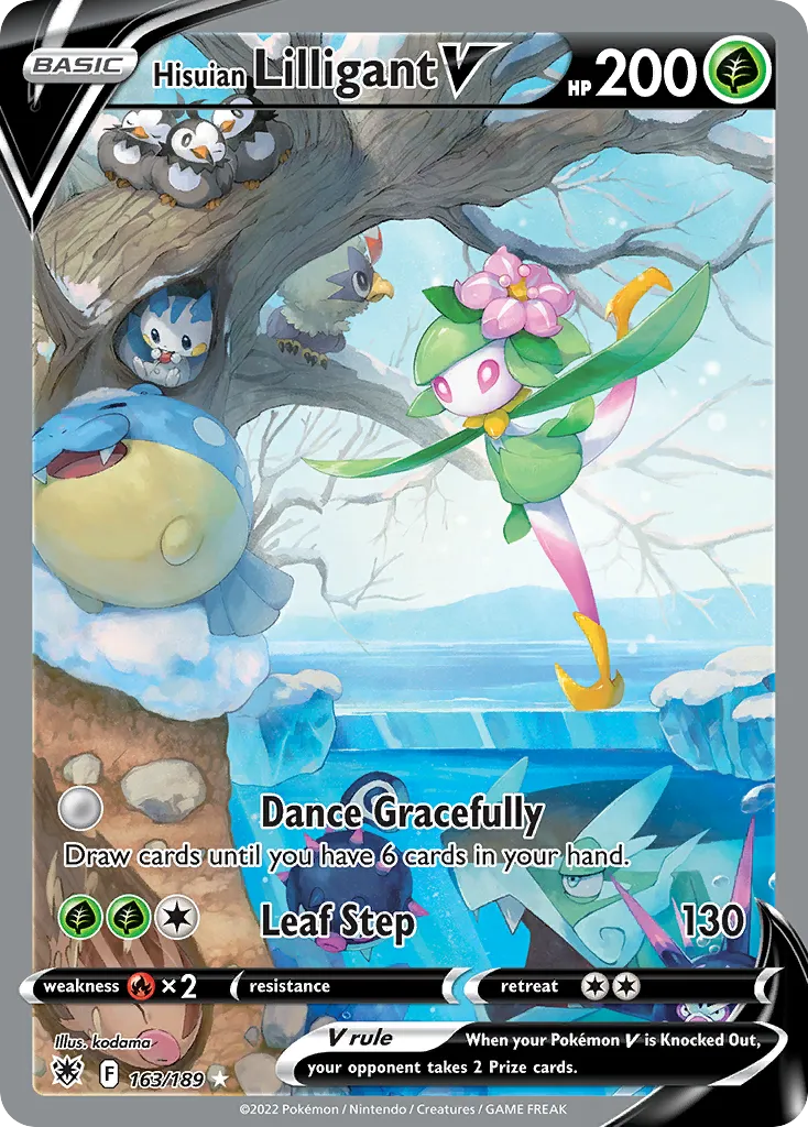 Hisuian Lilligant V #163, Astral Radiance
